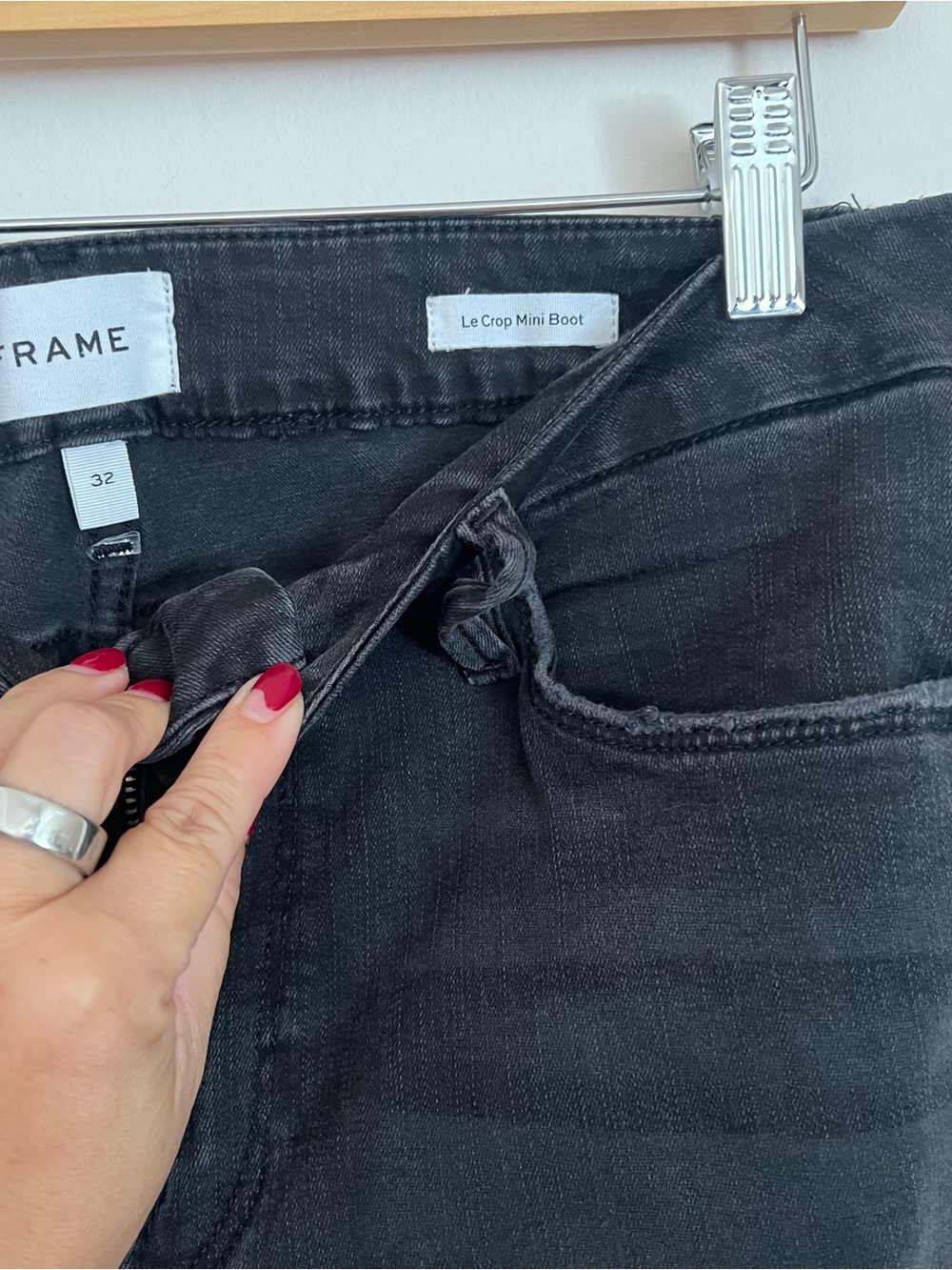 Frame Denim Le Crop Mini Boot Jeans - Picture 5 of 7